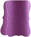 Purple Silk Folded Bracket Card 3 1/2 x 5 - 10/Pk
