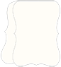 Crest Natural White Folded Bracket Card 5 x 7 - 10/Pk