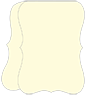 Crest Baronial Ivory Folded Bracket Card 5 x 7 - 10/Pk