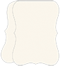 Textured Cream Folded Bracket Card 5 x 7 - 10/Pk