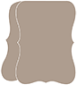 Pyro Brown Folded Bracket Card 5 x 7 - 10/Pk