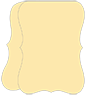 Peach Folded Bracket Card 5 x 7 - 10/Pk