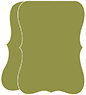 Olive Folded Bracket Card 5 x 7 - 10/Pk