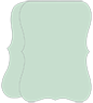 Tiffany Blue Folded Bracket Card 5 x 7 - 10/Pk