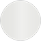 Silver Circle Card 1 1/2 Inch - 25/Pk