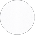 Metallic Snow Circle Card 2 1/2 Inch - 25/Pk