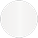 Pearlized White Circle Card 3 Inch