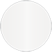 Pearlized White Circle Card 3 Inch - 25/Pk