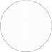 Metallic Snow Circle Card 3 Inch - 25/Pk