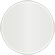 Silver Circle Card 3 Inch - 25/Pk