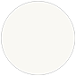 Eggshell White Circle Card 4 Inch