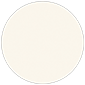 Textured Cream Circle Card 4 Inch