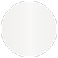 Pearlized White Circle Card 4 Inch