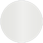 Silver Circle Card 4 Inch - 25/Pk