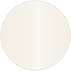 Pearlized Latte Circle Card 5 3/4 Inch