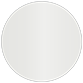 Silver Circle Card 5 3/4 Inch - 25/Pk