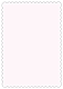 Light Pink Scallop Card 4 1/4 x 5 1/2 - 25/Pk