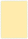Sunflower Scallop Card 4 1/4 x 5 1/2 - 25/Pk