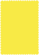 Lemon Drop Scallop Card 4 1/4 x 5 1/2 - 25/Pk