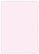 Pink Feather Scallop Card 4 1/4 x 5 1/2 - 25/Pk