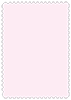 Pink Feather Scallop Card 4 1/4 x 5 1/2