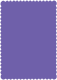 Amethyst Scallop Card 4 1/4 x 5 1/2 - 25/Pk