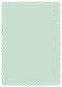 Tiffany Blue Scallop Card 4 1/4 x 5 1/2 - 25/Pk