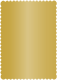 Rich Gold Scallop Card 4 1/4 x 5 1/2 - 25/Pk