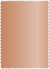 Copper Scallop Card 4 1/4 x 5 1/2