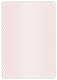 Blush Scallop Card 4 1/4 x 5 1/2 - 25/Pk