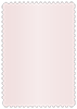 Blush Scallop Card 4 1/4 x 5 1/2 - 25/Pk