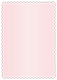 Rose Scallop Card 4 1/4 x 5 1/2 - 25/Pk
