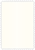 Natural White Pearl Scallop Card 4 1/4 x 5 1/2