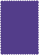 Indigo Scallop Card 4 1/4 x 5 1/2 - 25/Pk