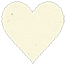 Milkweed Scallop Heart Card 4 Inch - 25/Pk