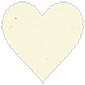 Milkweed Scallop Heart Card 4 Inch