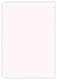 Light Pink Scallop Card 5 x 7 - 25/Pk