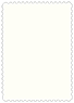 Textured Bianco Scallop Card 5 x 7 - 25/Pk