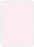 Pink Feather Scallop Card 5 x 7 - 25/Pk