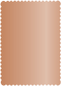 Copper Scallop Card 5 x 7 - 25/Pk