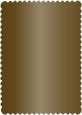 Bronze Scallop Card 5 x 7 - 25/Pk