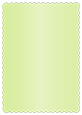 Sour Apple Scallop Card 5 x 7