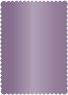 Purple Scallop Card 5 x 7 - 25/Pk