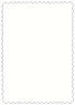 White Pearl Scallop Card 5 x 7 - 25/Pk