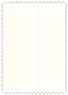 Natural White Pearl Scallop Card 5 x 7 - 25/Pk