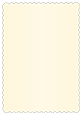 Gold Pearl Scallop Card 5 x 7