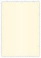 Gold Pearl Scallop Card 5 x 7 - 25/Pk