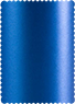 Blue Silk Scallop Card 5 x 7 - 25/Pk