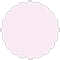 Lily Scallop Circle Card 3 1/2 Inch - 25/Pk