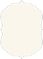 Textured Cream Crenelle Flat Card 4 1/2 x 6 1/4 - 25/Pk